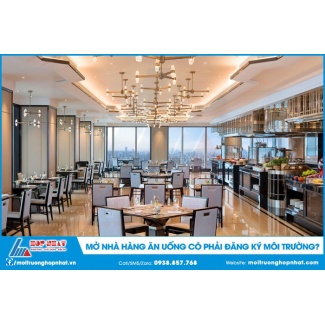 Do you must register an environmental restaurant?