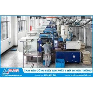 Do altering manufacturing capability have to use for re -issuance of environmental information?